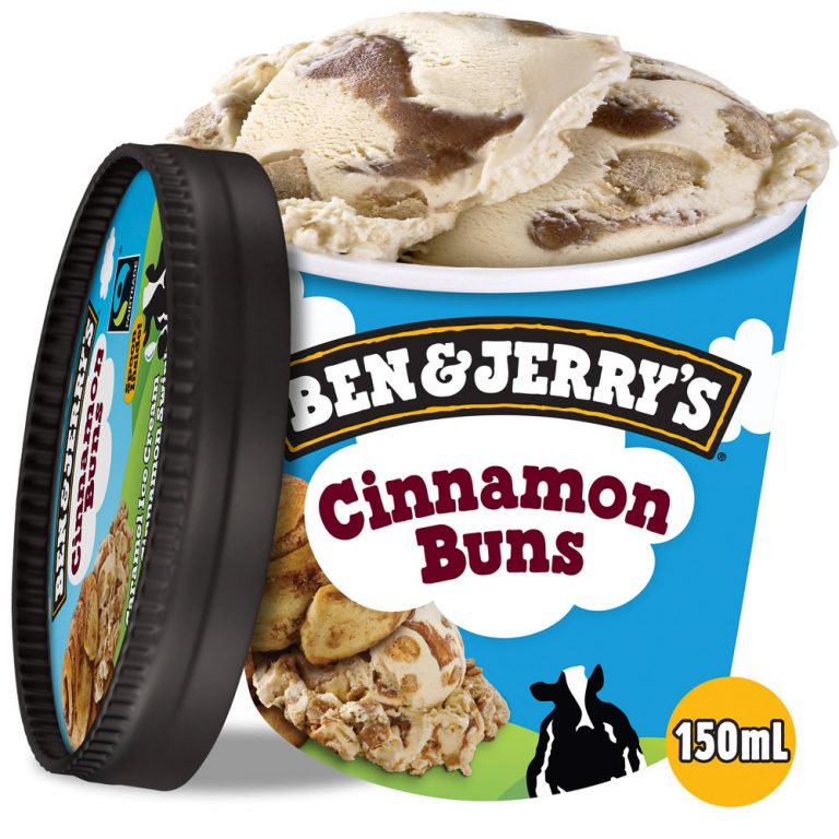 Ben & Jerry´s Cinnamon Buns Eis 8 x 500ml CRICECREAM